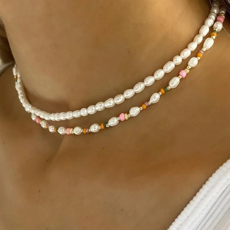 Freshwater Pearl Choker Necklace