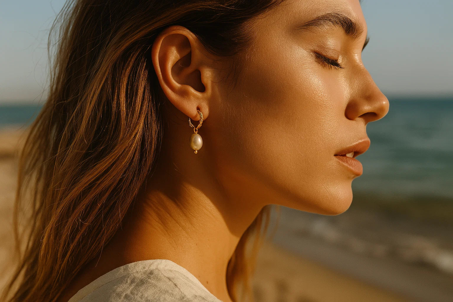 Perla d'acqua Earrings